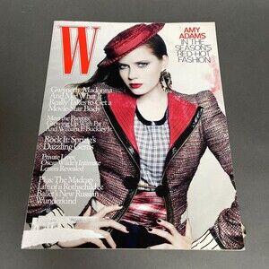 W Magazine May 2009 Amy Adams Gwyneth Madonna Dazzling Gems